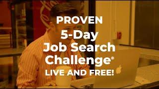 Job Search Challenge® Live Event  Join Me FREE January 6th-10th!