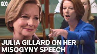 Julia Gillard watches her famous misogyny speech | The ABC Of... with David Wenham | ABC TV + iview