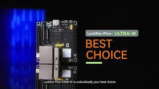 RV1106 linux board, Luckfox Pico Ultra, Optional PoE module and Wifi