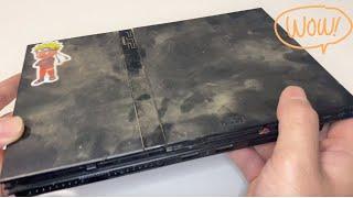 I Restored 17 Year Old PS2 Slim Turns On Then Off - Playstation 2