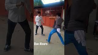 Action Star Dan Alvaro in a Fight Scene of an Indie Film