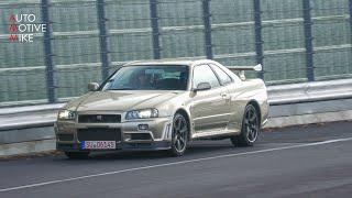 2002 Nissan Skyline R34 GTR V-Spec II Nur on the Nurburgring