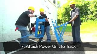 Heavy Duty Gas Powered Ladder/Roofing Hoists