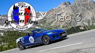 Von L'Alpe d'Huez bis Rimplas: Tag 3 der Tour des Grandes Alpes mit Jaguar F-Type und Freunden