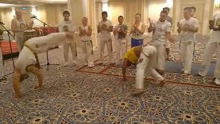 Axé Capoeira Macau 2017 Mestre Fantasma , Prof. Cabelo, Gra. Flecha