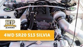 [TECH TOUR] 43 PSI 950HP SR20 | 8 Second 4WD Silvia