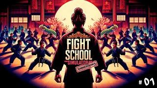 Fight School Simulator #01  Eröffnung unseres Dojo #angezockt #deutsch