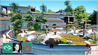  Japanese Macaque habitat | City Zoo | Planet Zoo |