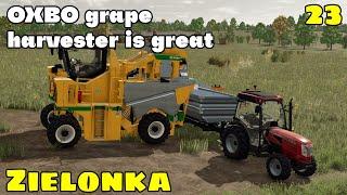 OXBO grape harvester - Zielonka Ep 23 - Farming Simulator 22 Premium Expansion