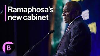 South Africa's Ramaphosa Appoints New Unity Cabinet