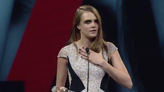 Cara Delevingne | Model of The Year | British Fashion Awards 2014