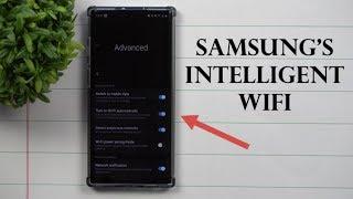 Samsung's Adaptive WiFi - Intelligently Connect to WiFi