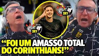 CRAQUE NETO SURTOU AO VIVO com VITÓRIA ESPETACULAR DO TIMÃO! Corinthians 3x1 Vasco