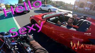 Harley Guy Falls In Love With Ferrari MOTORCYCLE ASMR Ep12