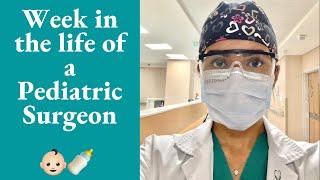WEEK IN THE LIFE OF A DOCTOR! Pediatric Surgery!