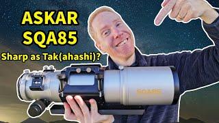 This 85mm Petzval refractor is AMAZING, but PRICEY - full review of the Askar SQA85