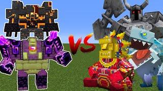 Mowzie's Mobs vs Netherite Monstrosity, Ender Guardian, Ender Golem...