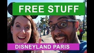 FREE STUFF at DISNEYLAND PARIS | Perks in the Park