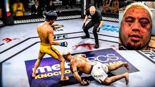 MARK HUNT VS BRUCE LEE | UFC 3 BRUTAL FIGHT | UFC 3 K1 RULES | UFC 3 OPEN WEIGHT BOUT | UFC 3 2020