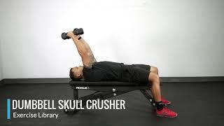 Dumbbell Skull Crusher - OPEX Exercise Library