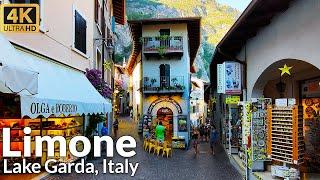 Limone Sul Garda, Italy - 4K Walking Tour of Italy's Prettiest Town