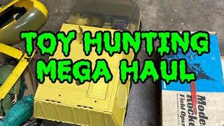 TOY HUNTING MEGA HAUL GI JOE, HOT-WHEELS SKUNKWORKS