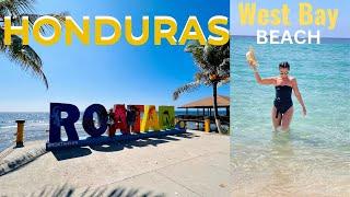 The best beach in Roatan Honduras | Royal Caribbean Cruise Wonder of the Seas