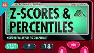 Z-Scores and Percentiles: Crash Course Statistics #18