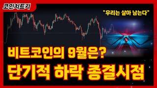 비트코인의 9월은 과연?  단기하락의 종결시점 공개#비트코인분석 # 비트코인차트 #비트코인실시간 #비트코인현재상황  #투자 #btc