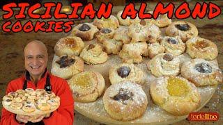 SICILIAN ALMOND COOKIES (Crispy Outside - Soft Inside)