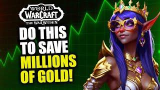 Make Gold With Your Warband Bank! SAVE MILLIONS! WoW TWW | Warband Goldmaking Guide