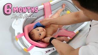 6 MONTHS OLD BABY NIGHT EVENING ROUTINE | PlantPowerBaby