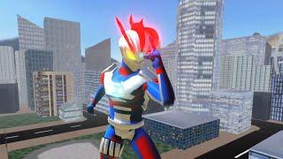 Ultraman Zero Baru Bergabung Dengan Spiderman Jahat Dan Ultraman Upin Game Lucu