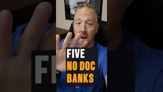 5 BANKS THAT GIVE NO DOC BUSINESS LOANS!!! #NoDocLoans #BusinessLoans #SmallBusinessFinancing