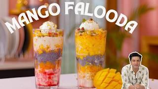 Mango Rabri Falooda | Mango Faluda without Machine | आम का फालूदा | Summer Dessert | Kunal Kapur