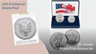 7 RARE AMERICAN SILVER EAGLE COINS: Lowest Mintage & Key Dates