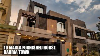 10 Marla Furnished Perfection in Bahria Town Lahore | Designed by CFJ Architects