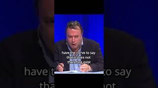 Do you believe that God does not exist? || Christopher Hitchens #debate #atheism