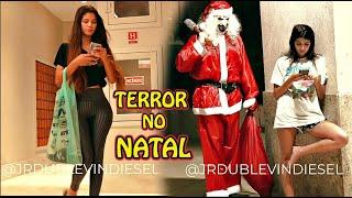 PEGAD!NHA O PALHAÇ0 DO TERROR... Terrifier Christmas Prank