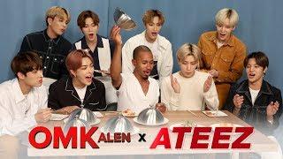 ‘OMKalen’: Kalen’s Kultural Mukbang with K-Pop Group ATEEZ