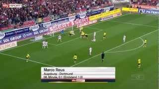 Marco Reus - Freistoß Tor gegen den FC Augsburg