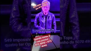 RTX 5070 Best meme RTX 4090 and Fake News NVidia.