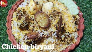 Kolkata Style Chicken Dum Biryani | Traditional Layering Method Recipe | Chicken Biryani in Bengali