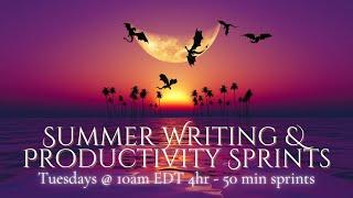 Writing/Productivity 50 minute Sprints {{ Tuesdays @ 10am EDT }} authortube