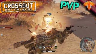 Crossout Best Moments - PvP Multiplayer Gameplay 2022 - PvP Battles 136 - No Commentary