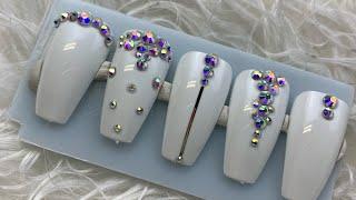 Rhinestone Nail Art Ideas