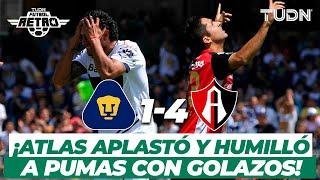 Futbol Retro: ¡Qué goleada! Atlas humilló a Pumas en C.U. | Pumas 1-4 Atlas AP-2011 | TUDN