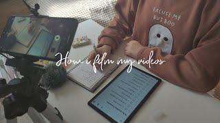 how to create aesthetic videos with your phone / How to film silent vlogs I Lunadrella