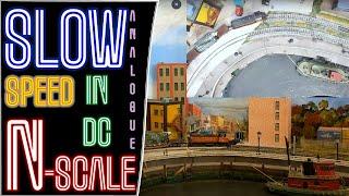 How Slow Can You Operate an N Scale DC Layout?