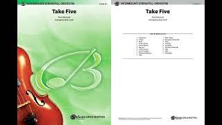 Take Five, arr. Bob Cerulli – Score & Sound
